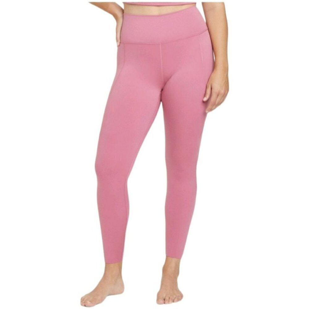 Women's Flex Ribbed Curvy Fit High-Rise 7/8 Leggings | All in Motion | X Large